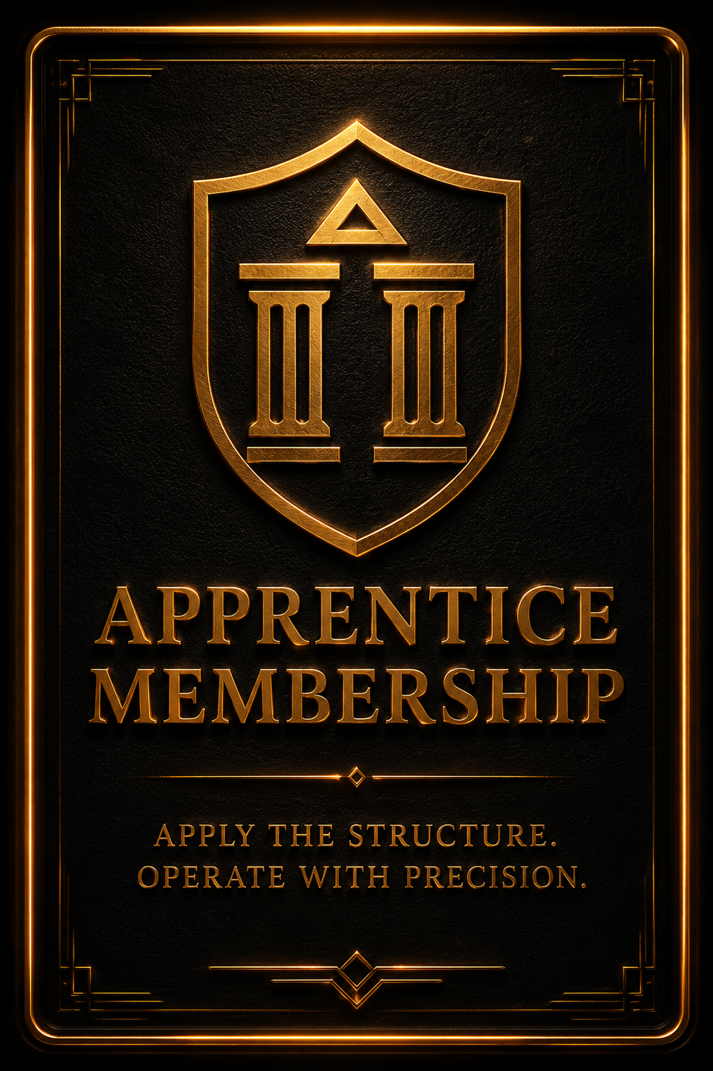 APPRENTICE MEMBERSHIP