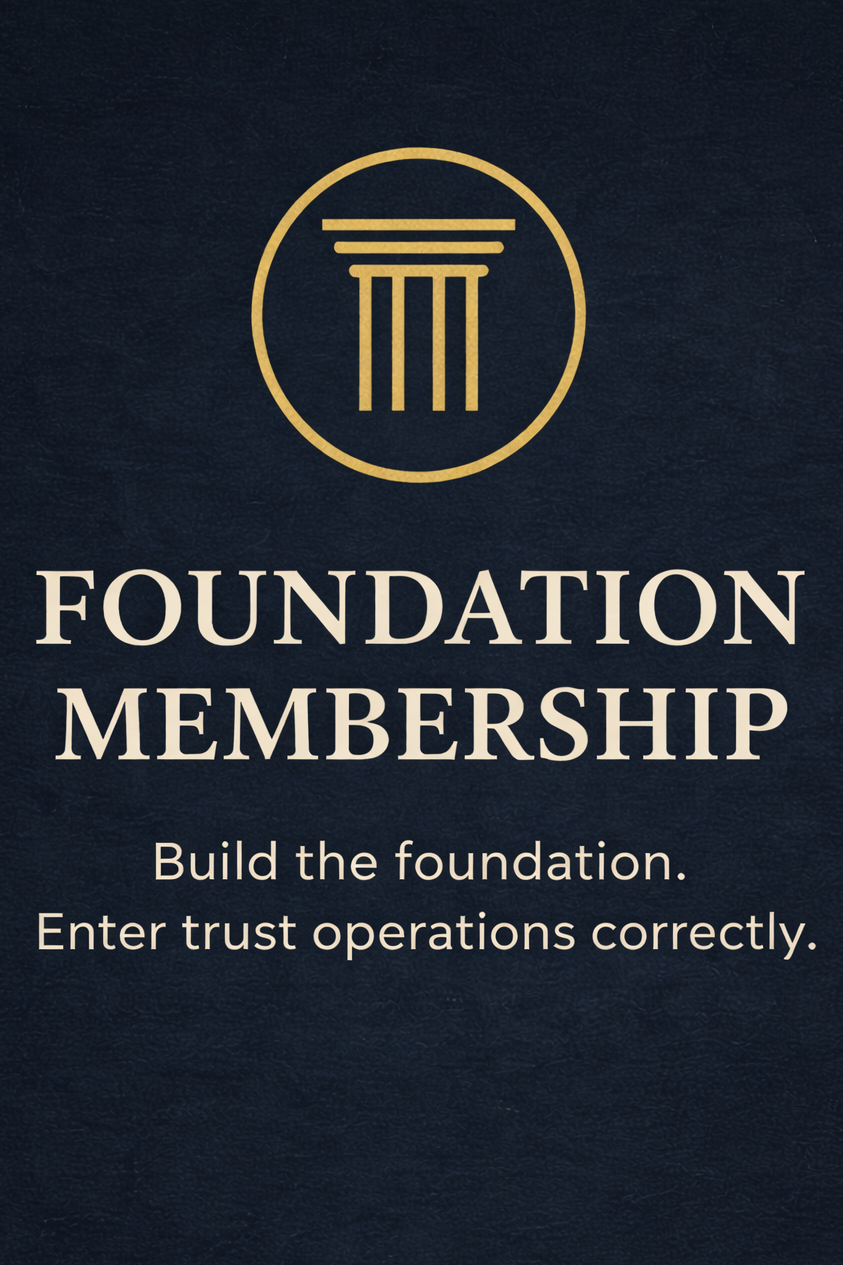 FOUNDATION MEMBERSHIP
