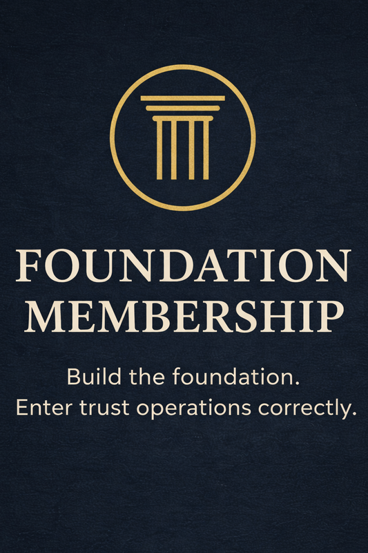 FOUNDATION MEMBERSHIP